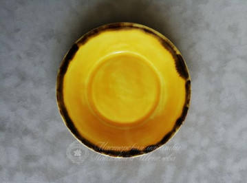 Тарелка десертная малая "Солнечный" (№12)