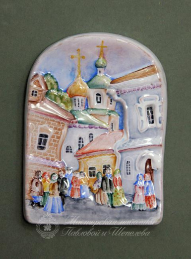 Плакетка Московская малая