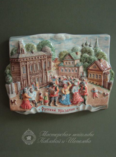 Рельеф "Праздник"