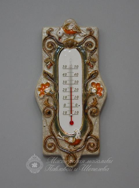 Термометр с сойками 2