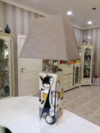 Лампа настольная "Кот"