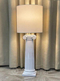 Лампа настольная "Античная" (белая)